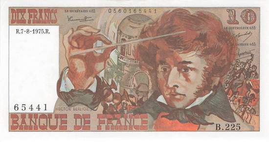 10 Francs 1975